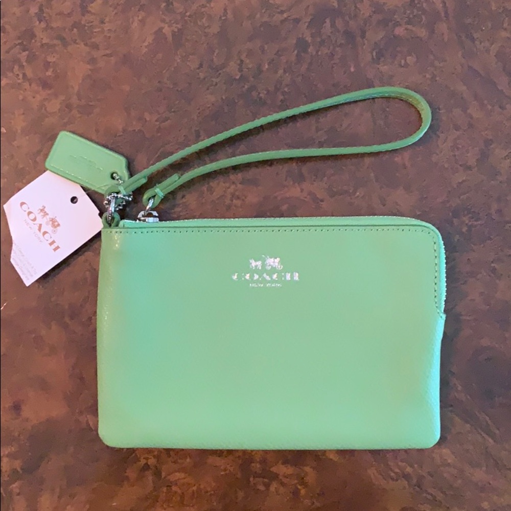 Small Coach Wristlet